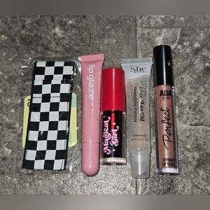 Lip Bundle- Butter Lip Tint, Lip Stain, Lip Oil, Lip Gloss Holder Keychain